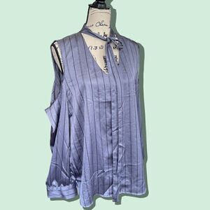 PERCH BY BLU PEPPER cold shoulder long sleeve bow v neck